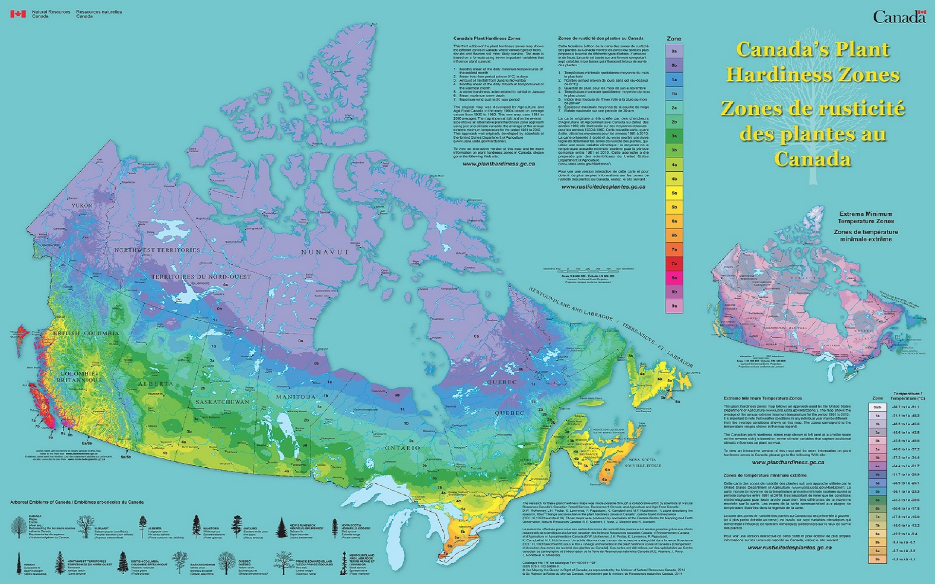 The Canadian plant hardiness zones Precision Ecolandscaping